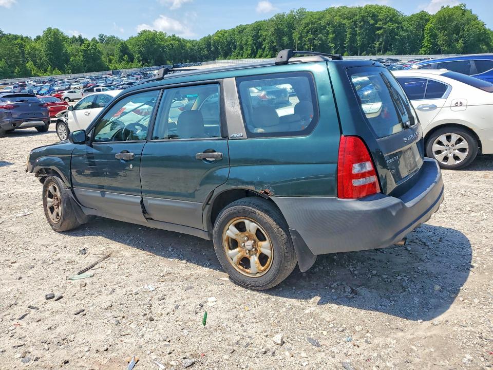 2003 Subaru Forester VIN JF1SG63673H752247 COPART salvage auction — UNDERCARRIAGE, Ma - Cert Of Title-Reconstrctd Coll, sold $200 on 2026-07-29 (photo 2)