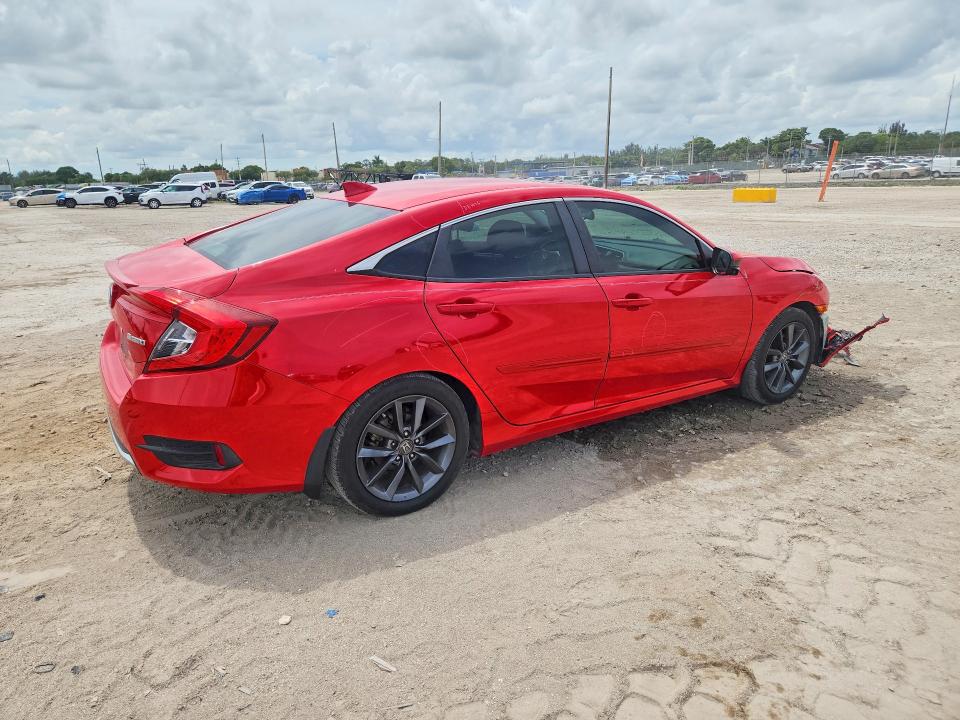 2019 Honda VIN JHMFC1F39KX013346 COPART salvage auction — FRONT END, Fl - Cert Of Title Slvg Rebuildable, sold $3,500 on 2026-07-16 (photo 3)