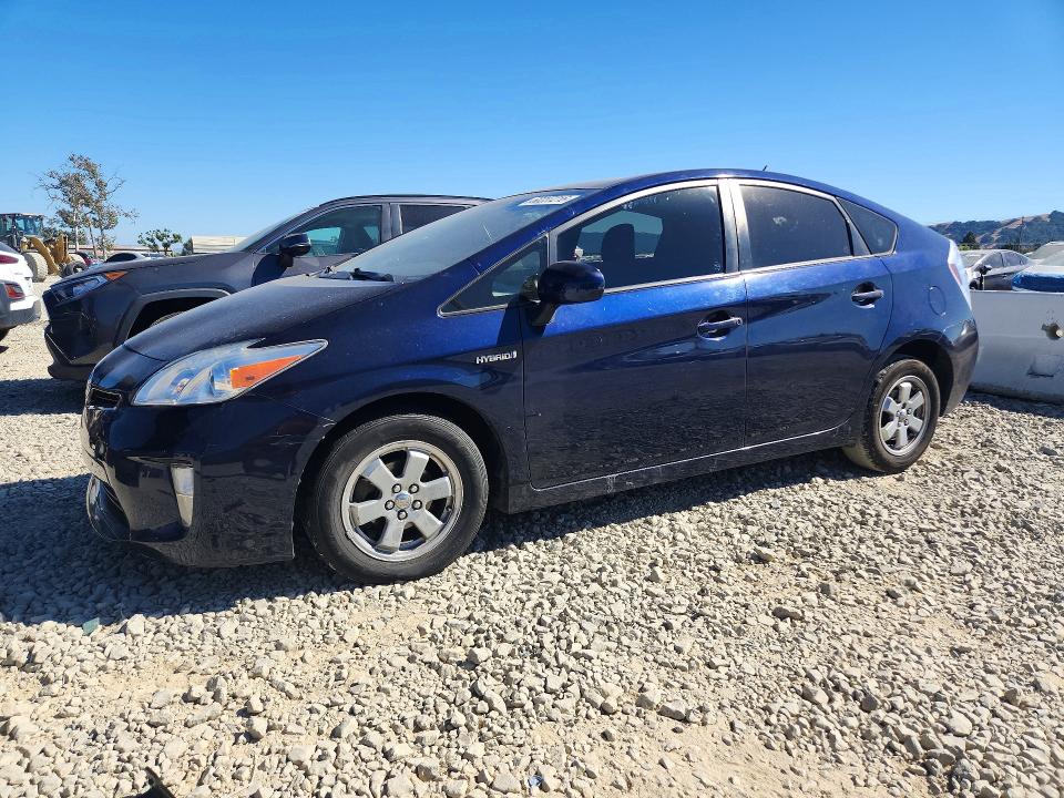 2013 Toyota Prius VIN JTDKN3DU9D1680442 COPART salvage auction — VANDALISM, CA - SALVAGE CERTIFICATE, sold $525 on 2026-07-14 (photo 1)