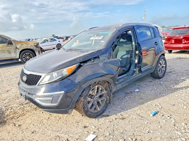2016 Kia Sportage VIN KNDPB3AC4G7836043 COPART salvage auction — ALL OVER, Tx - Salvage Vehicle Title, sold $1,150 on 2026-07-27 (photo 1)