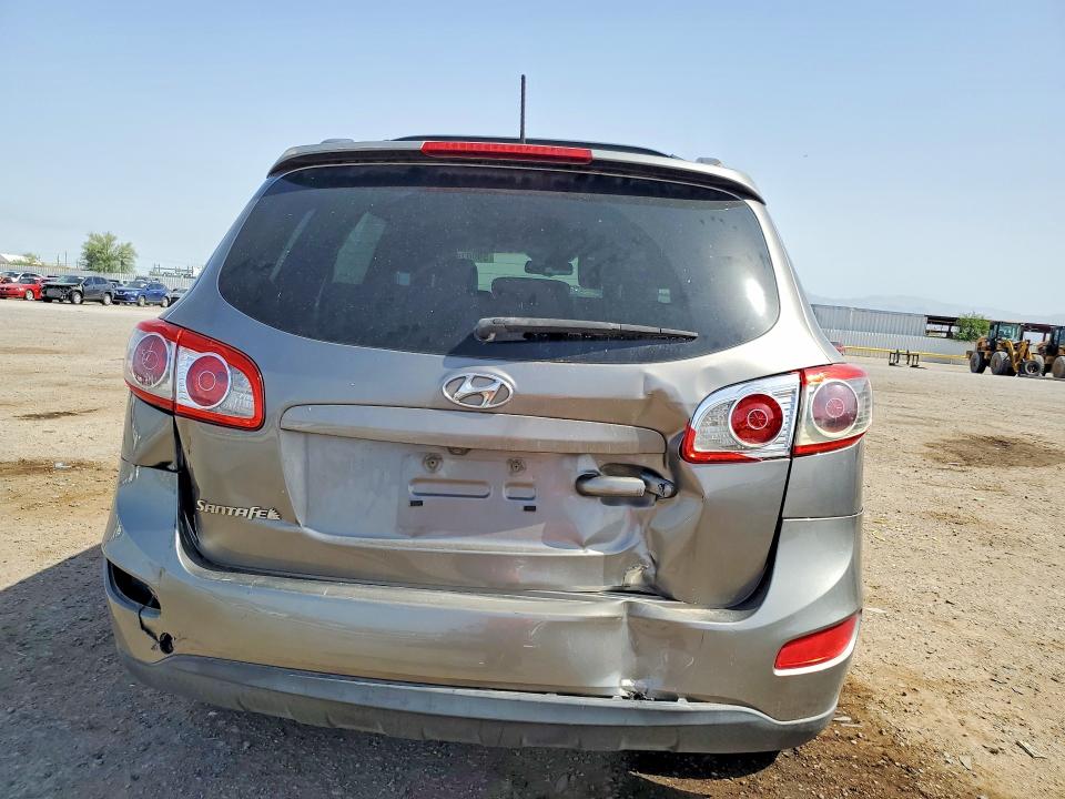 2012 Hyundai VIN 5XYZH4AG8CG153095 COPART salvage auction — REAR END, Az - Cert Of Title - Salvage, sold $1,050 on 2026-07-17 (photo 6)
