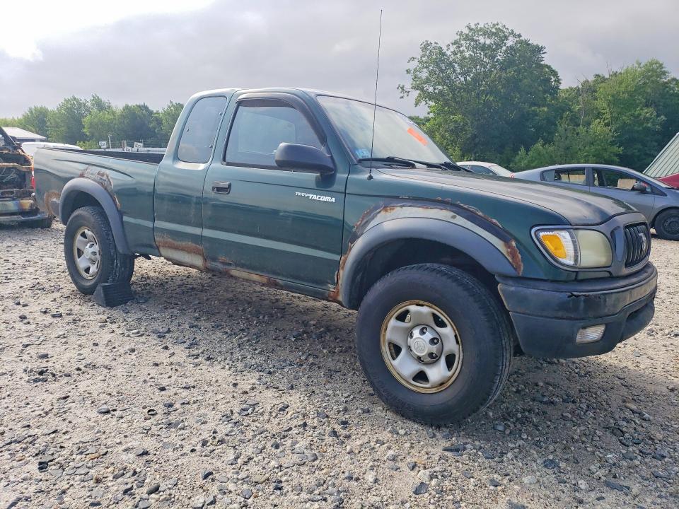 2001 Toyota Tacoma VIN 5TEWM72N81Z834809 COPART salvage auction — MECHANICAL, Ma - Certificate Of Title, sold $450 on 2026-07-29 (photo 4)