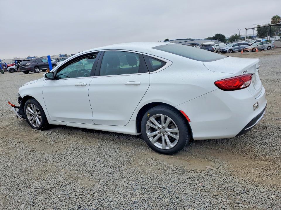 2015 Chrysler 200 VIN 1C3CCCAB0FN702048 COPART salvage auction — FRONT END, Ca - Salvage Certificate, sold $725 on 2026-09-01 (photo 2)