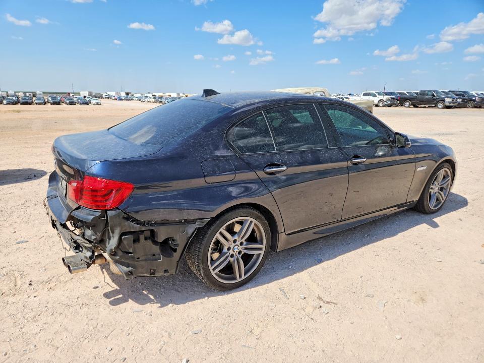 2014 BMW 5er VIN WBAKN9C55ED000983 COPART salvage auction — REAR END, Tx - Salvage Vehicle Title, sold $3,500 on 2026-07-29 (photo 3)
