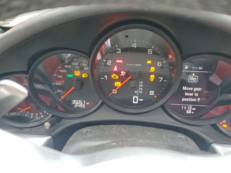2018 Porsche 911 VIN WP0CA2A90JS138078 COPART salvage auction — WATER/FLOOD, NJ - CERT OF TITLE-SALVAGE FLOOD, sold $33,750 on 2026-08-13 (photo 9)