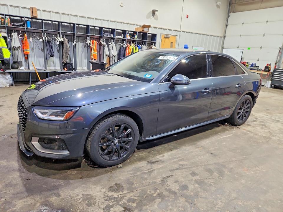 2021 Audi A4 VIN WAUABAF47MN006513 — COPART salvage auction photo
