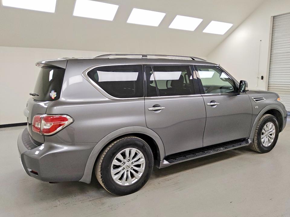 2018 Nissan Armada VIN JN8AY2ND6J9057437 COPART salvage auction — MINOR DENT/SCRATCHES, TX - CERTIFICATE OF TITLE, sold $450 on 2026-07-28 (photo 3)