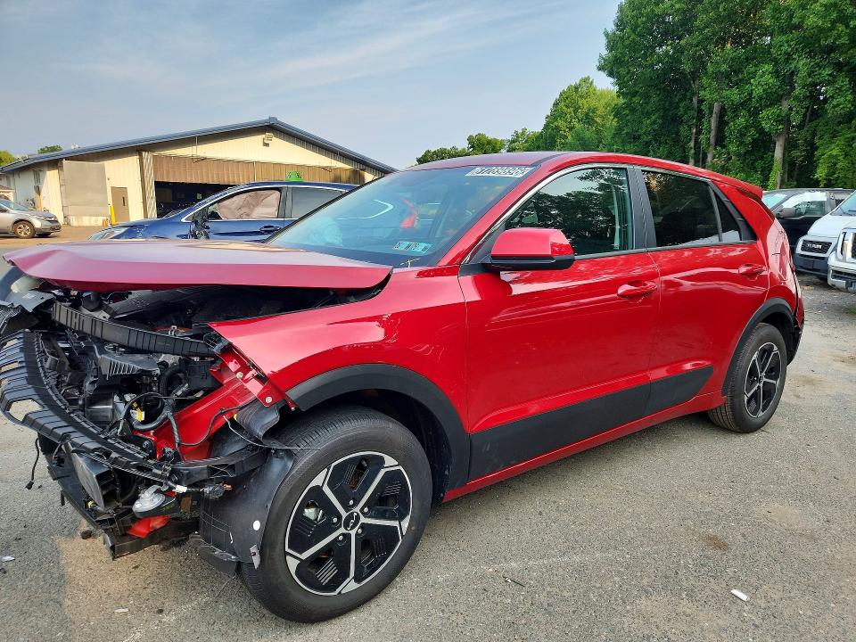 2026 Kia Niro VIN KNDCP3LE7T5325057 COPART salvage auction — ALL OVER, PA - CERT OF TITLE, sold $1,850 on 2026-07-27 (photo 1)