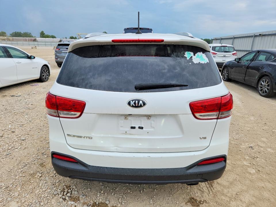 2017 Kia Sorento VIN 5XYPGDA53HG229922 COPART salvage auction — VANDALISM, Va - Certificate Of Title (P), sold $2,250 on 2026-07-26 (photo 6)