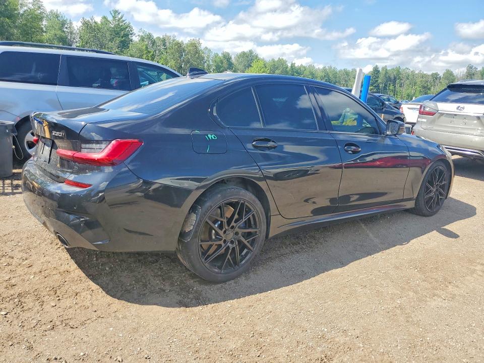 2019 BMW 3 series VIN WBA5R7C59KAJ80097 COPART salvage auction — FRONT END, ON - PERMIT NO BRAND - UNFIT, sold $14,900 on 2026-08-06 (photo 3)