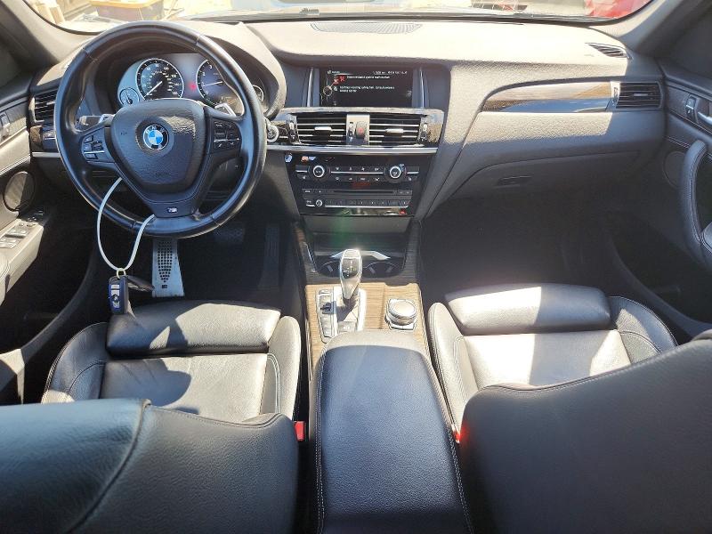 2016 BMW X3 VIN 5UXWX7C50G0R16756 COPART salvage auction — REAR END, CA - SALVAGE CERTIFICATE, sold $4,300 on 2026-07-30 (photo 8)