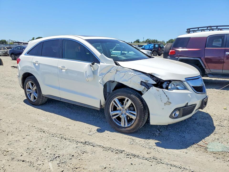 2014 Acura Rdx VIN 5J8TB3H50EL004310 COPART salvage auction — MINOR DENT/SCRATCHES, Ca - Salvage Certificate, sold $50 on 2026-07-23 (photo 4)