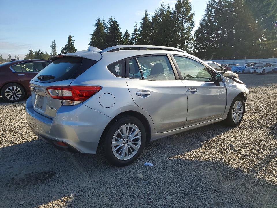 2018 Subaru Impreza VIN 4S3GTAD67J3737447 COPART salvage auction — FRONT END, Wa - Bill Of Sale, sold $3,900 on 2026-07-31 (photo 3)
