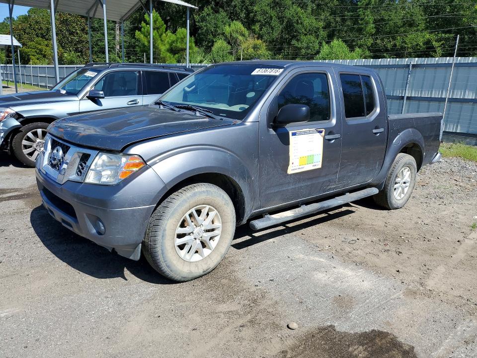 2016 Nissan Frontier VIN 1N6AD0ER5GN725264 COPART salvage auction — FRONT END, Ga - Certificate Of Title, sold $3,400 on 2026-07-28 (photo 1)