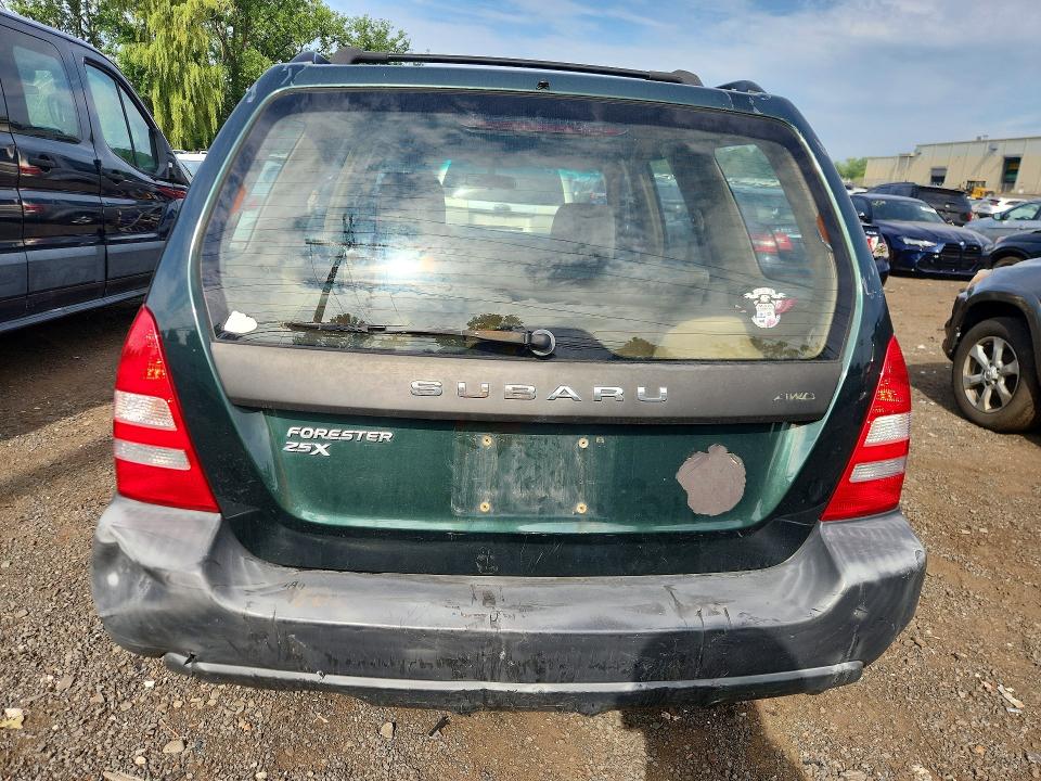 2003 Subaru Forester VIN JF1SG63673H734007 COPART salvage auction — SIDE, Ct - Bill Of Sale-Salvage, sold $450 on 2026-07-24 (photo 6)