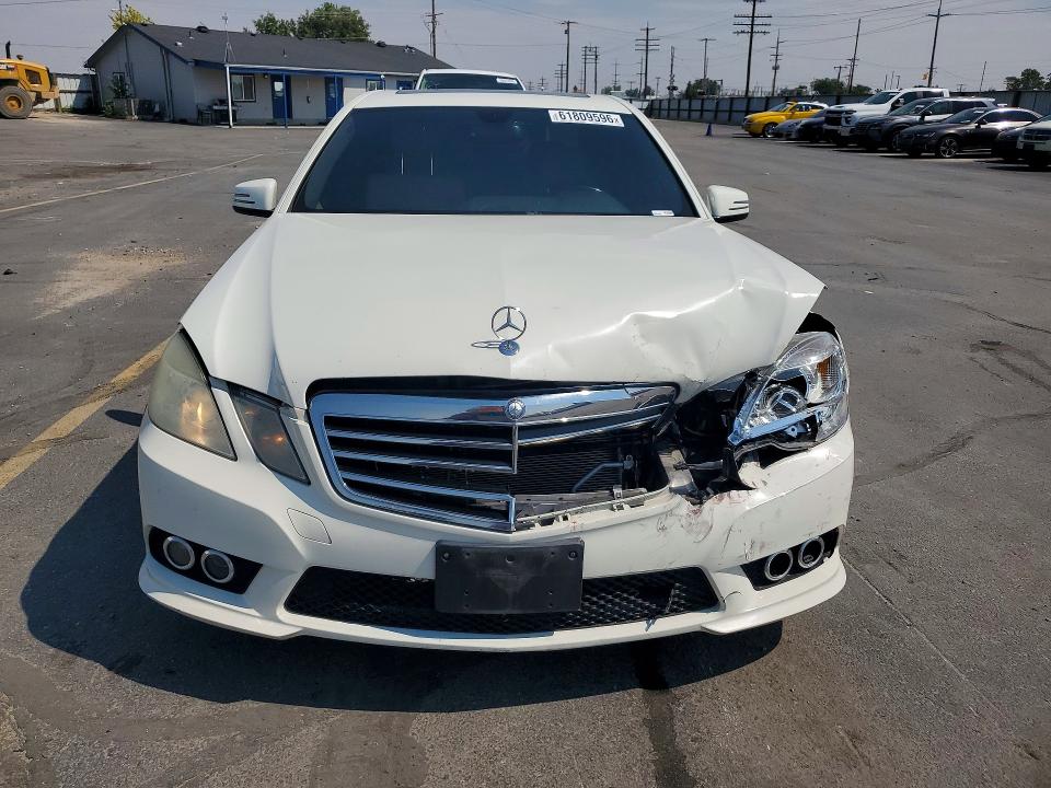 2010 Mercedes-benz E-klasse VIN WDDHF5GB3AA076139 COPART salvage auction — FRONT END, Id - Salvage Certificate Of Title, sold $625 on 2026-08-13 (photo 5)