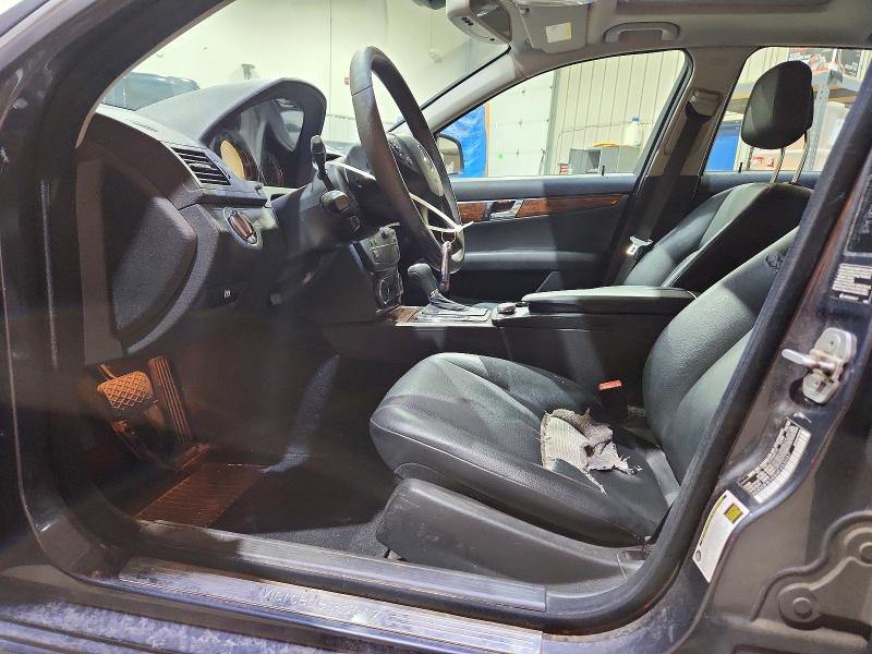 2009 Mercedes-benz C-klasse VIN WDDGF81X89F253557 COPART salvage auction — FRONT END, Nh - Cert Of Title-Salvage, sold $600 on 2026-09-07 (photo 7)