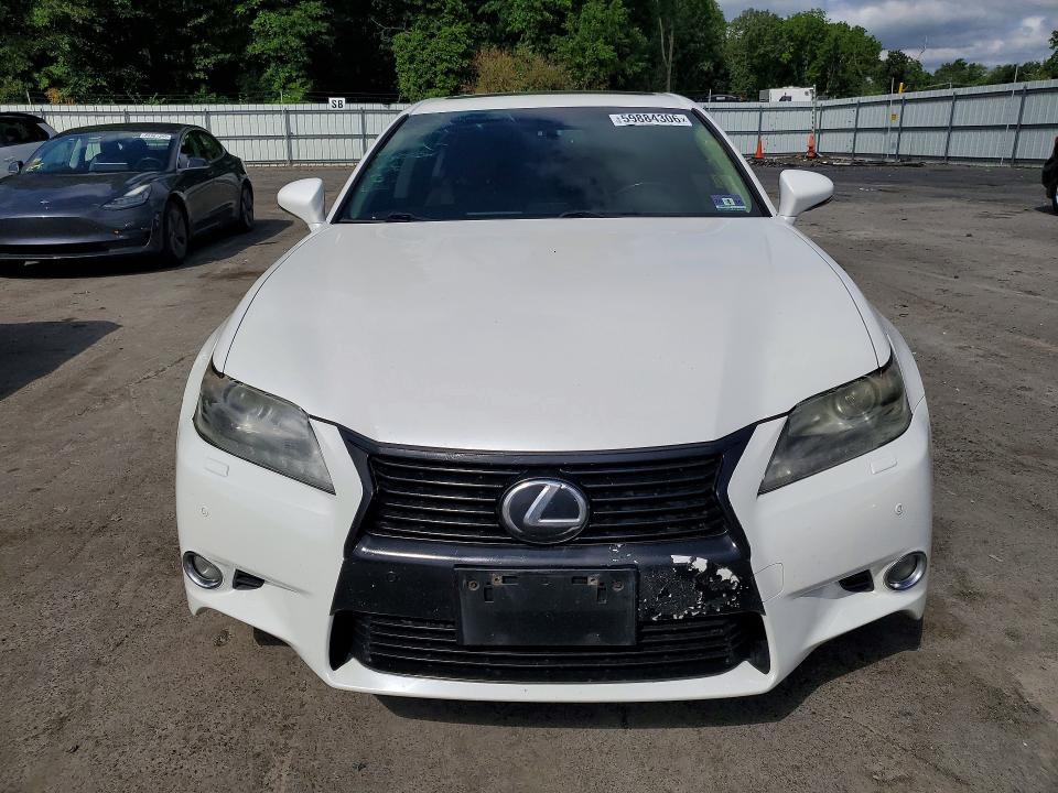 2013 Lexus Gs VIN JTHCE1BL3D5001761 COPART salvage auction — REAR END, Nj - Cert Of Title-Salvage, sold $300 on 2026-07-23 (photo 5)
