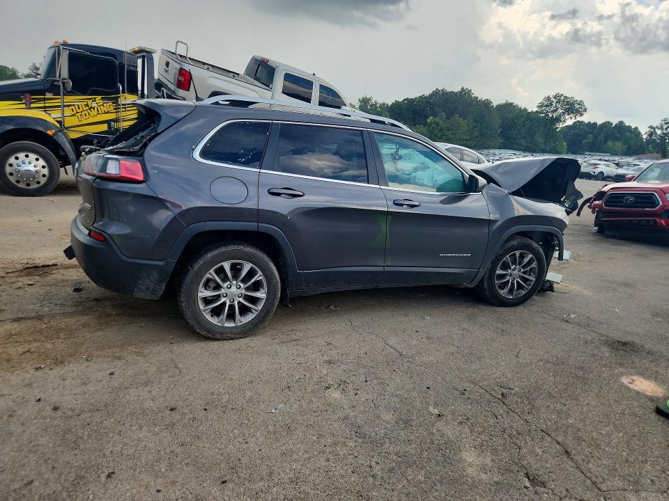2021 Jeep Cherokee VIN 1C4PJLLB0MD116193 COPART salvage auction — FRONT END, Ms - Cert Of Title-Salvaged, sold $30 on 2026-07-31 (photo 3)
