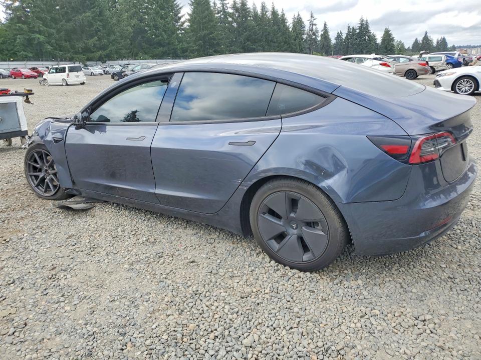 2023 Tesla Model 3 VIN 5YJ3E1EB8PF703517 COPART salvage auction — FRONT END, WA - BILL OF SALE, sold $9,900 on 2026-07-17 (photo 2)