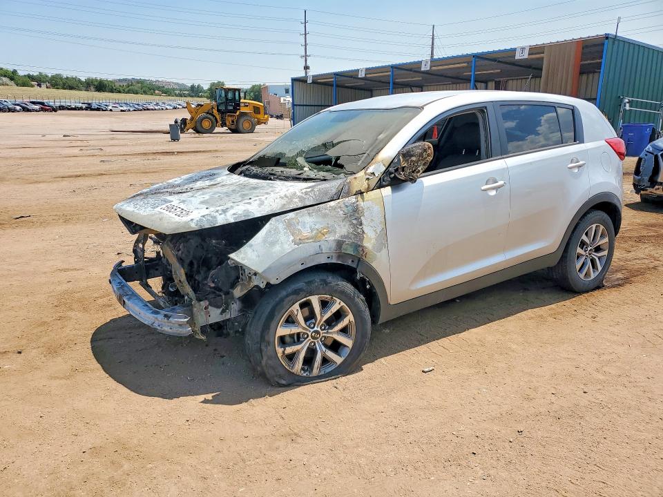 2016 Kia Sportage VIN KNDPBCAC7G7821553 COPART salvage auction — BURN, Co - Salvage Title, sold $250 on 2026-07-22 (photo 1)