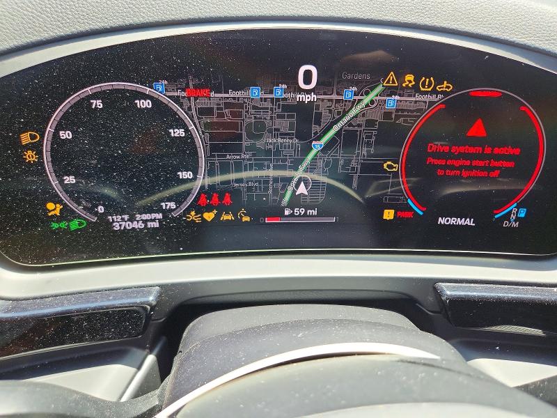 2024 Porsche Cayenne VIN WP1AA2AY6RDA03216 COPART salvage auction — SIDE, CA, sold $33,250 on 2026-10-08 (photo 9)
