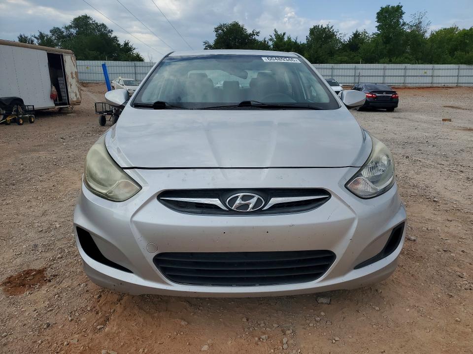 2014 Hyundai Accent VIN KMHCT4AE5EU608629 COPART salvage auction — NORMAL WEAR, Ok - Certificate Of Title, sold $950 on 2026-07-28 (photo 5)
