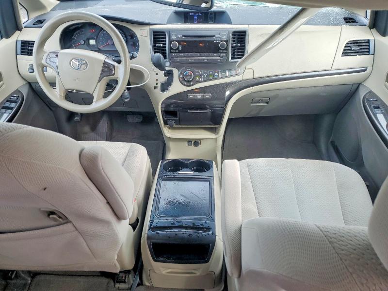 2013 Toyota Sienna VIN 5TDKK3DCXDS306506 COPART salvage auction — ALL OVER, PA - CERTIFICATE OF SALVAGE, sold $1,700 on 2026-07-23 (photo 8)