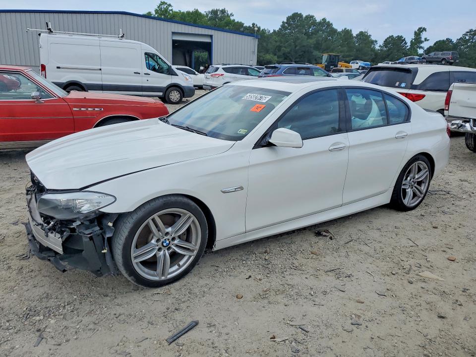 2013 BMW 5 series VIN WBAFR7C59DC817324 COPART salvage auction — FRONT END, Va - Certificate Of Title, sold $525 on 2026-07-28 (photo 1)