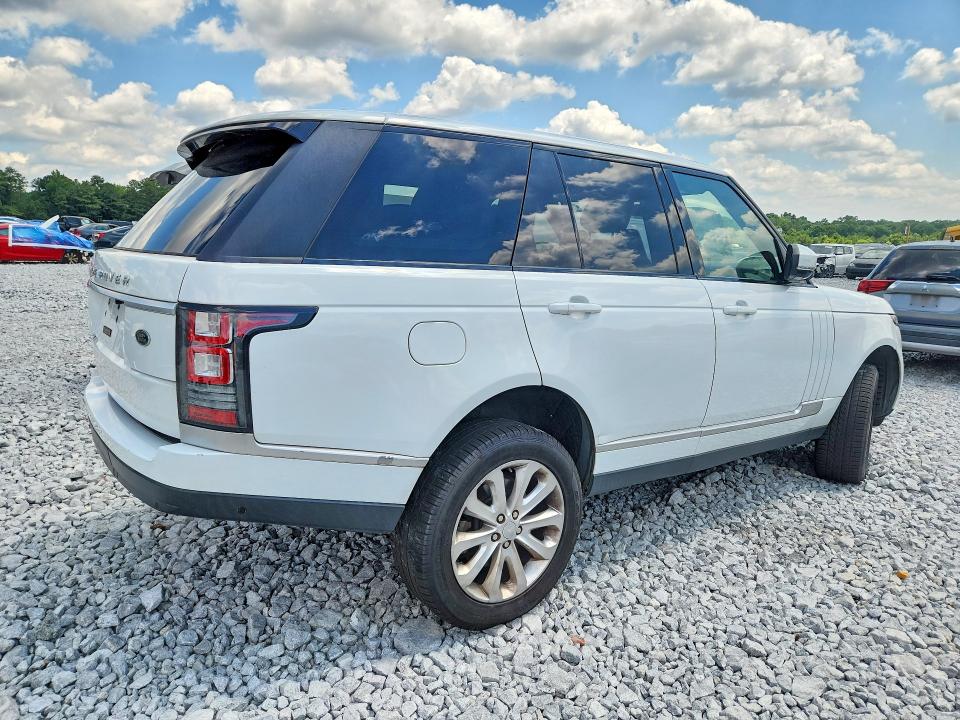 2016 Land rover RANGE ROVER VIN SALGS2KF0GA297323 COPART salvage auction — FRONT END, GA - CERT OF TITLE-COURT ORDER, sold $3,000 on 2026-07-24 (photo 3)