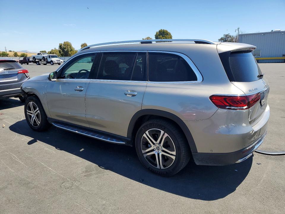 2020 Mercedes-benz Gls-klasse VIN 4JGFF5KE1LA092485 COPART salvage auction — FRONT END, CA - SALVAGE CERTIFICATE, sold $15,700 on 2026-07-27 (photo 2)