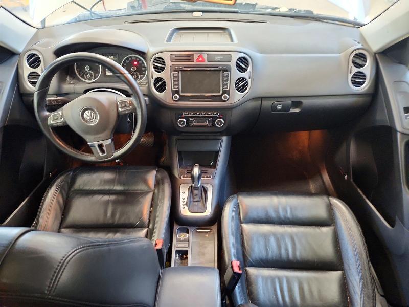 2011 Volkswagen Tiguan VIN WVGBV7AX4BW538730 COPART salvage auction — FRONT END, AB - OOP - ACTIVE, sold $400 on 2026-08-13 (photo 8)