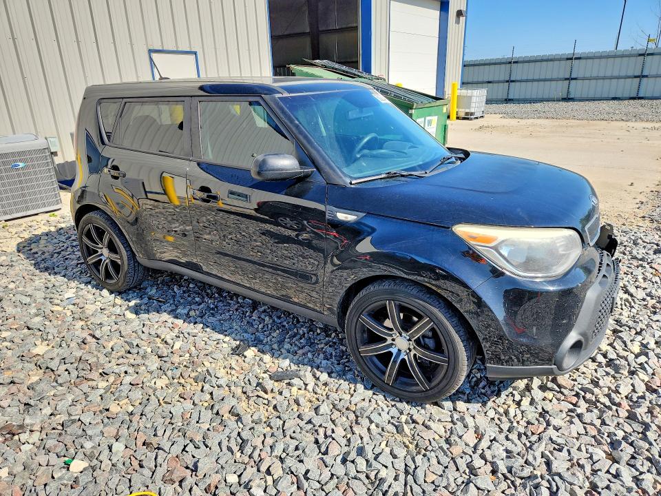2014 Kia Soul VIN KNDJN2A26E7096202 COPART salvage auction — FRONT END, Wi - Certificate Of Title, sold $500 on 2026-07-20 (photo 4)