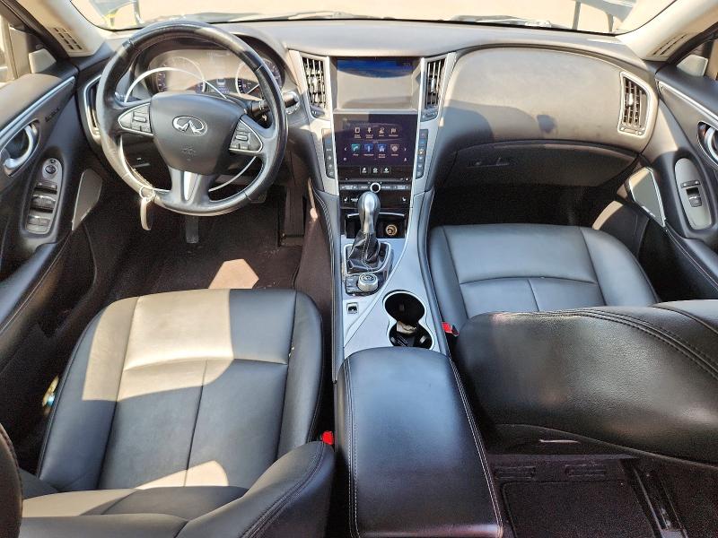 2017 Infiniti Q50 VIN JN1EV7AR4HM835538 COPART salvage auction — FRONT END, NY - CERTIFICATE OF TITLE, sold $2,600 on 2026-07-16 (photo 8)