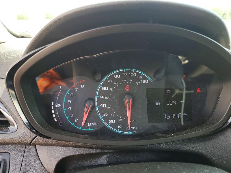 2017 Chevrolet Spark VIN KL8CB6SA5HC820948 COPART salvage auction — FRONT END, KY - CERT OF TITLE-SALVAGE (P), sold $1,250 on 2026-07-27 (photo 9)