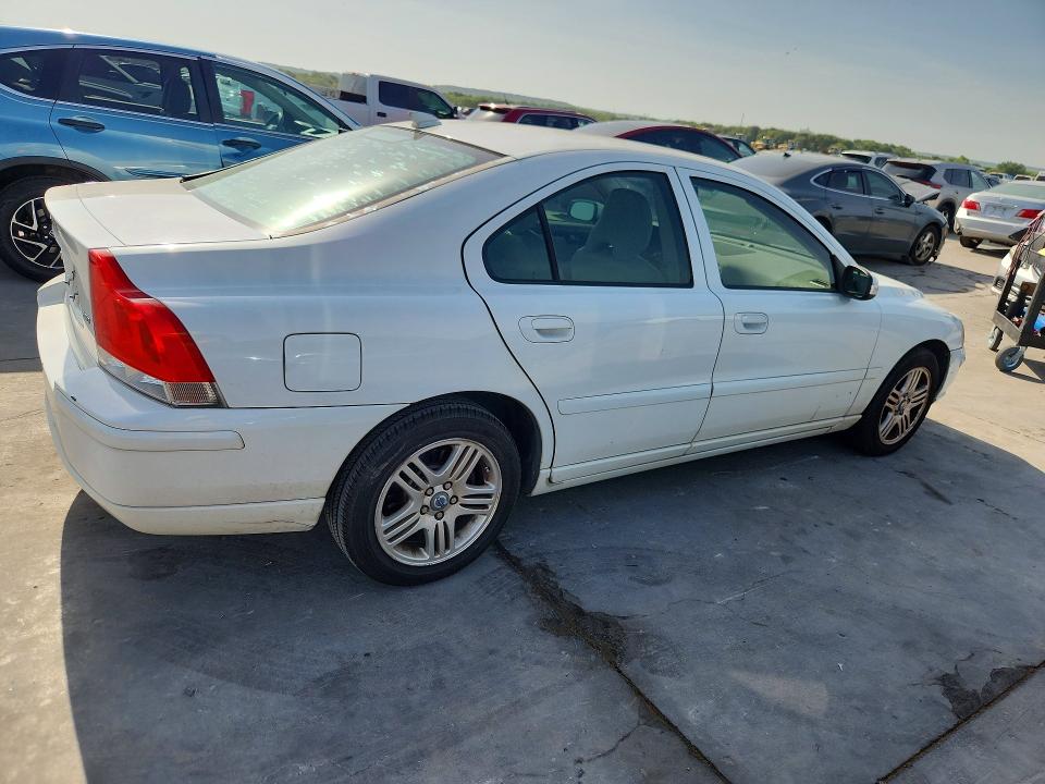 2008 Volvo S60 VIN YV1RS592782676541 COPART salvage auction — REAR END, TX - SALVAGE VEHICLE TITLE (P), sold $225 on 2026-08-06 (photo 3)