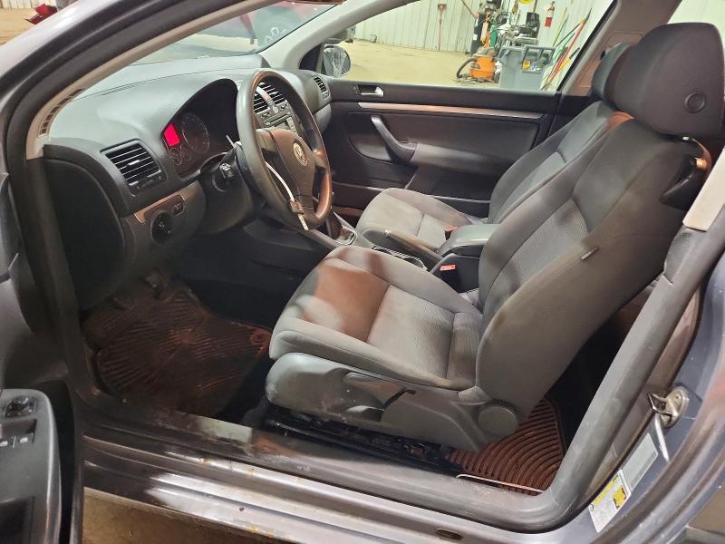2008 Volkswagen Rabbit VIN WVWAB71K58W275802 COPART salvage auction — MINOR DENT/SCRATCHES, AK - CERT OF VEH TITLE-RECONSTRUCTE, sold $25 on 2026-07-28 (photo 7)
