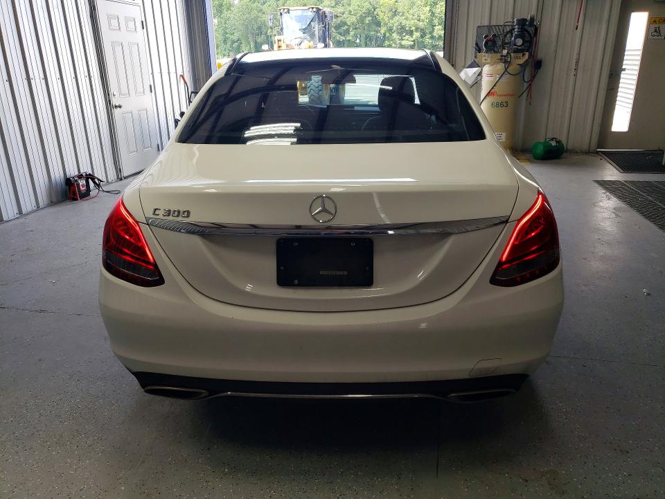 2016 Mercedes-benz C-klasse VIN WDDWF4JB1GR141266 COPART salvage auction — MECHANICAL, Nc - Dealer Only Clean Title, sold $1,750 on 2026-08-06 (photo 6)