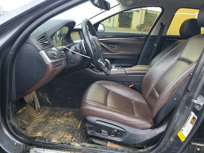 2016 BMW 5 series VIN WBA5B1C58GG552938 COPART salvage auction — BURN, AR - CERT OF TITLE-SALVAGE, sold $60 on 2026-08-17 (photo 7)