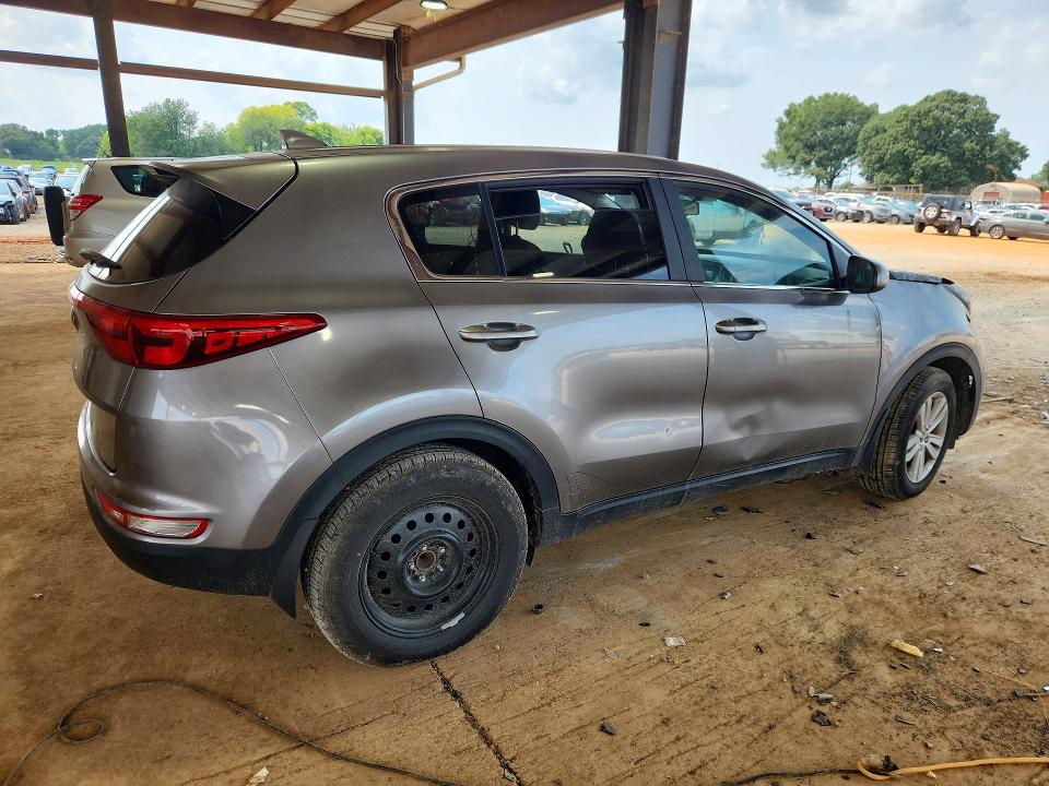 2017 Kia Sportage VIN KNDPM3AC4H7165145 COPART salvage auction — BURN, Al - Cert Of Title-Salvage Title, sold $125 on 2026-09-02 (photo 3)