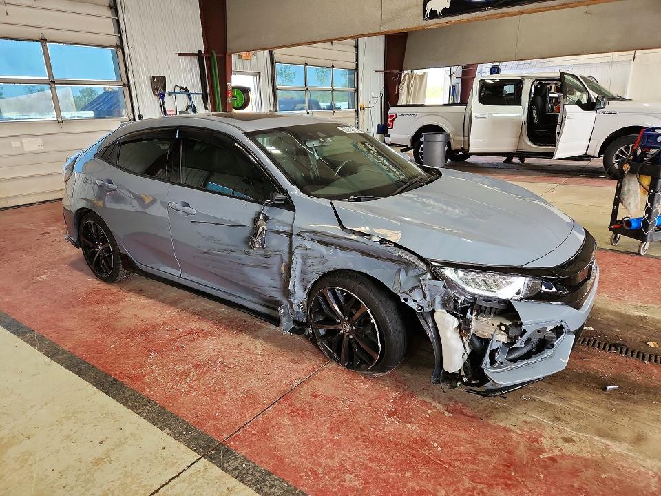 2021 Honda Civic VIN SHHFK7H93MU415481 COPART salvage auction — FRONT END, Salvage Title, sold $3,450 on 2026-07-20 (photo 4)