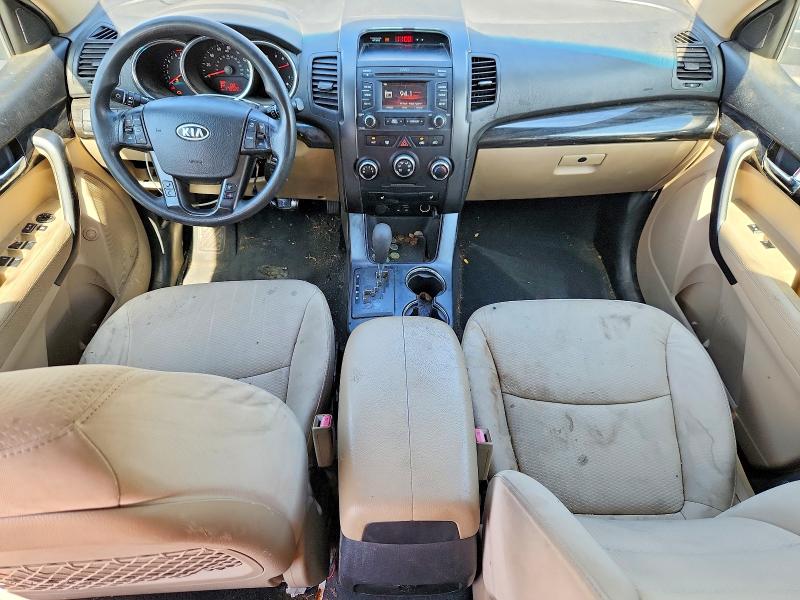 2013 Kia Sorento VIN 5XYKT3A68DG418293 COPART salvage auction — MECHANICAL, Nm - Certificate Of Title, sold $275 on 2026-07-30 (photo 8)