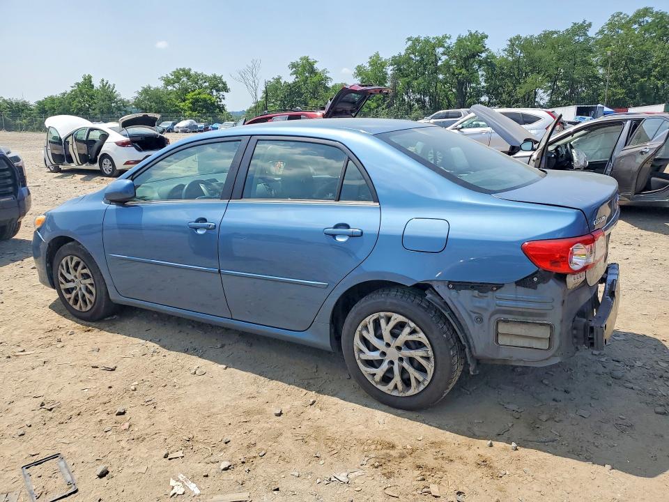 2013 Toyota Corolla VIN 5YFBU4EE5DP205317 COPART salvage auction — REAR END, Md - Cert Of Salvage > 75% Damage, sold $2,850 on 2026-07-28 (photo 2)