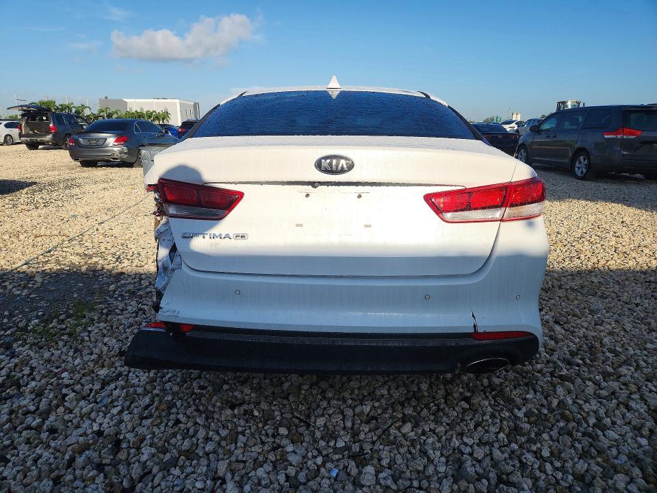 2017 Kia Optima VIN 5XXGT4L31HG176052 COPART salvage auction — REAR END, Fl - Cert Of Title Slvg Rebuildable, sold $1,200 on 2026-07-24 (photo 6)