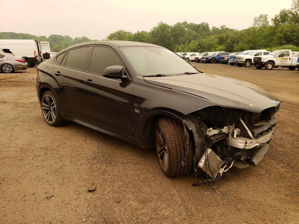 2015 BMW X6 VIN 5YMKW8C50F0G93684 COPART salvage auction — FRONT END, CT - CERT OF TITLE-SALVAGE, sold $550 on 2026-07-21 (photo 4)