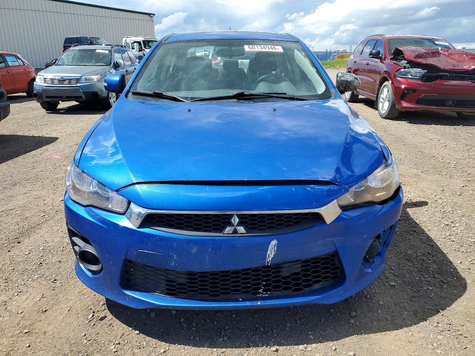 2017 Mitsubishi Lancer VIN JA32U2FU2HU603523 COPART salvage auction — HAIL, AB - BOS - SALVAGE, sold $550 on 2026-07-14 (photo 5)