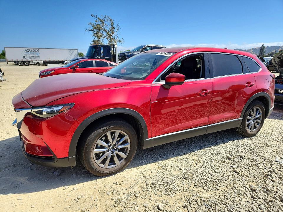 2021 Mazda Cx-9 VIN JM3TCBCY6M0520752 COPART salvage auction — SIDE, Ca - Salvage Certificate, sold $4,800 on 2026-07-09 (photo 1)