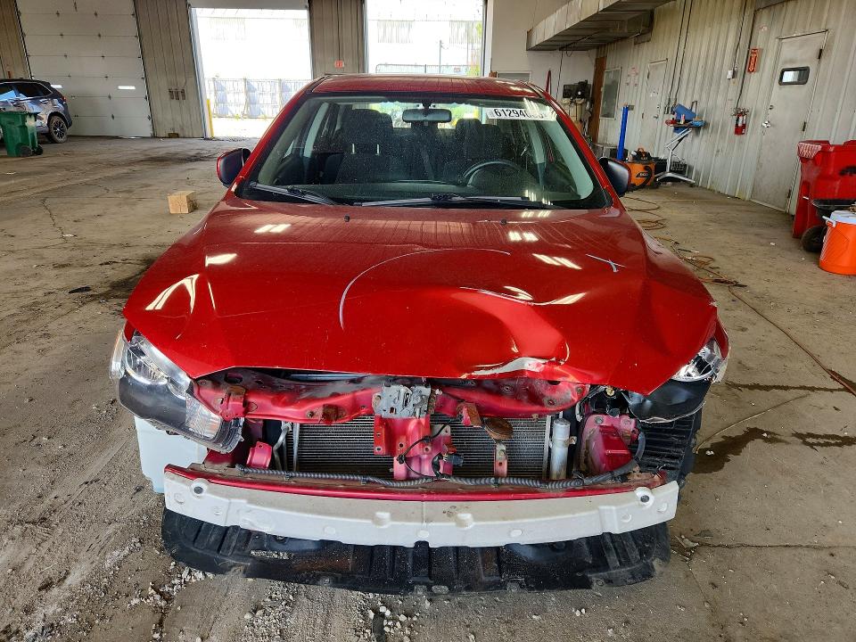 2017 Mitsubishi Lancer VIN JA32U2FU2HU002337 COPART salvage auction — FRONT END, WI - CERTIFICATE OF TITLE, sold $800 on 2026-07-27 (photo 5)