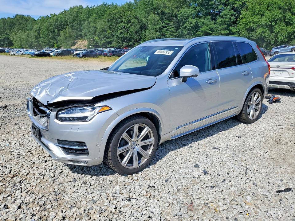 2017 Volvo Xc90 VIN YV4A22PL7H1173995 COPART salvage auction — FRONT END, Ma - Cert Of Title-Salvage, sold $7,800 on 2026-08-20 (photo 1)