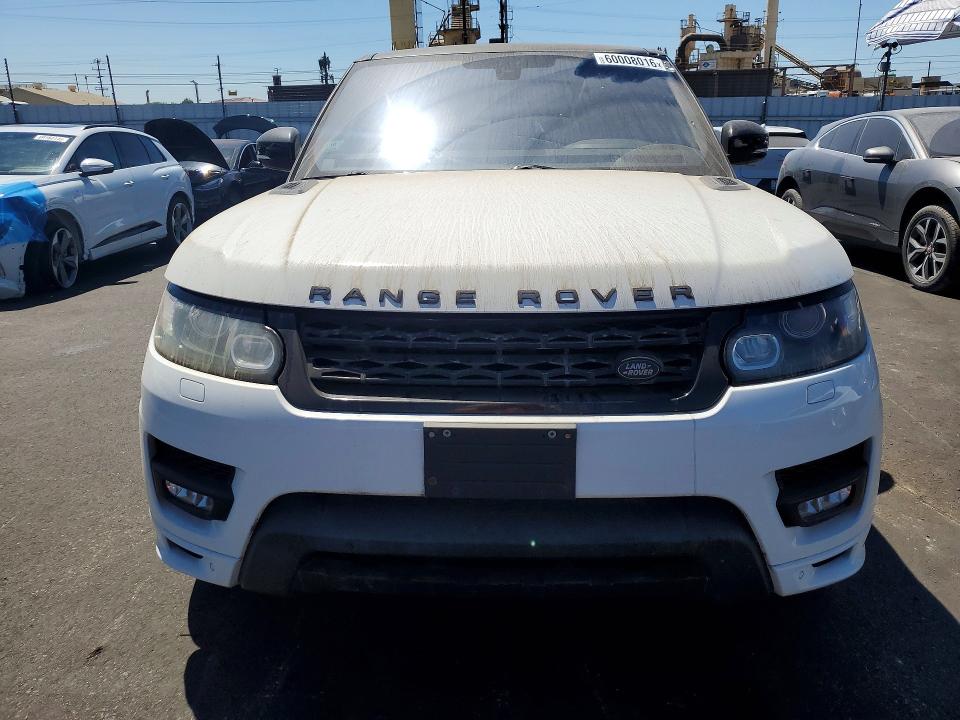 2016 Land rover RANGE ROVER VIN SALWS2PFXGA101344 COPART salvage auction — MECHANICAL, MA - DIS/DLR/EXP ONLY CLEAN TITLE (P), sold $4,100 on 2026-07-27 (photo 5)